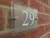 Customize MODERN DOOR NUMBER / ADDRESS PLAQUE GLASS ACRYLIC OUTDOOR HOUSE SIGN 9