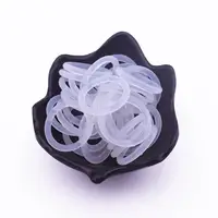 Sutoyuen 30PCS BPA Free Safe Silicone Baby Pacifier Dummy Ring MAN Adapter O Ring ilicone Inner Diameter 21mm 1