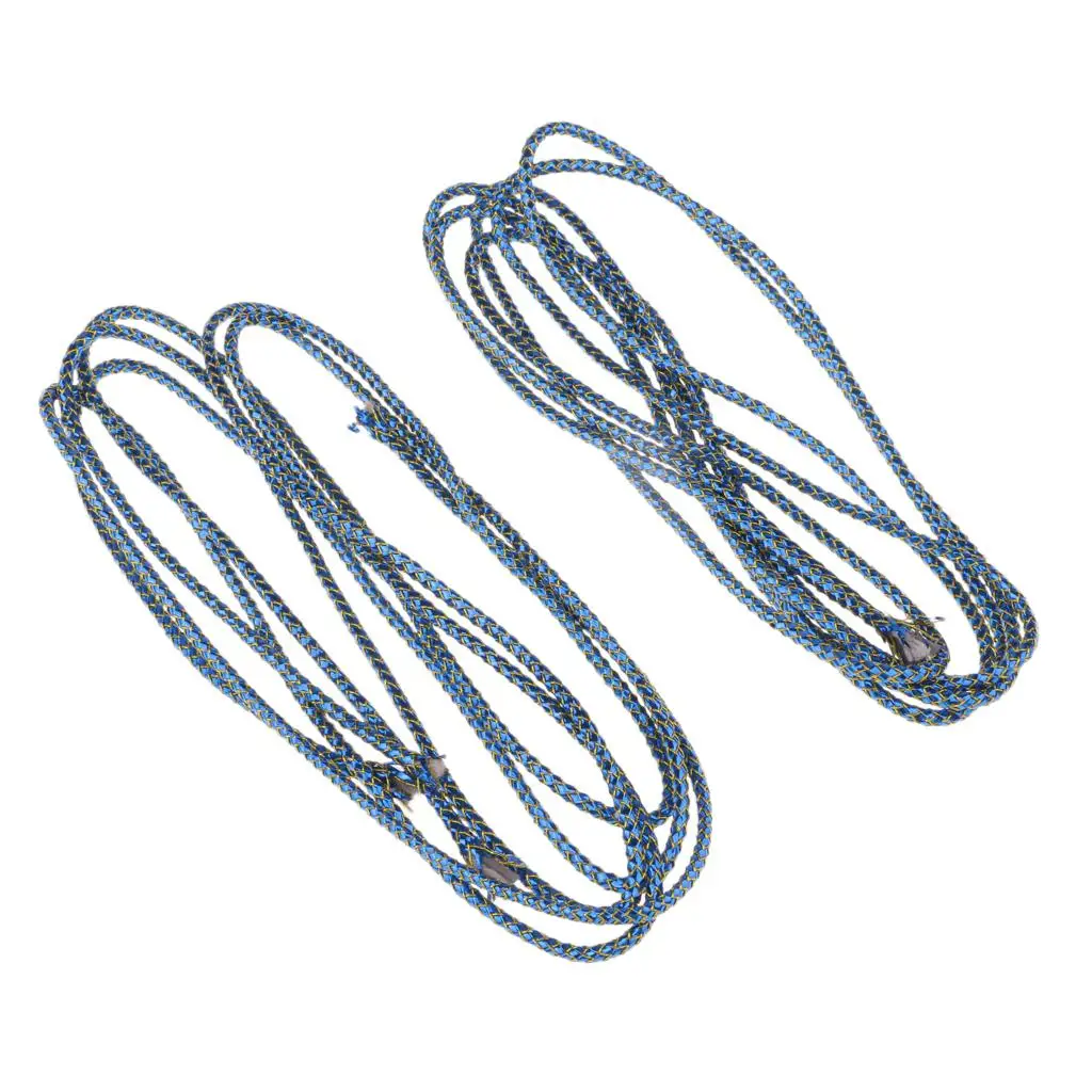 2 Pcs PET Plastic Elastic Mylar Cord Braid Flash Tubing Fly Tying Material High Quality