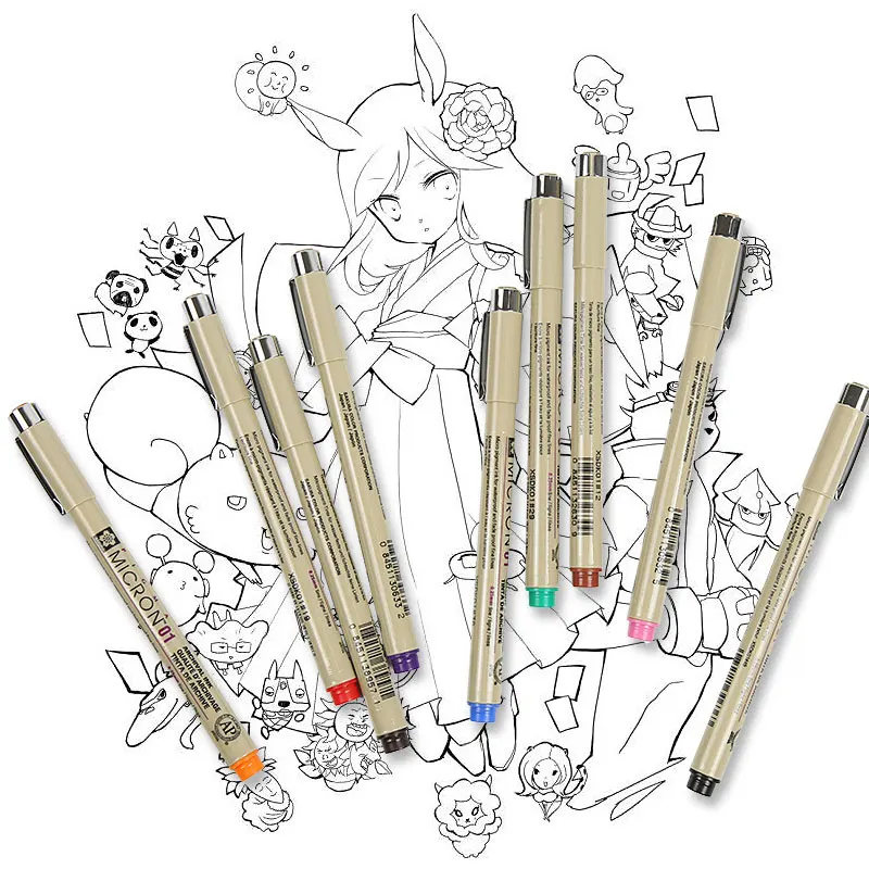 Набор кистей и ручек для рисования цветные ручки для каллиграфии наборы для художников школьные наборы для рисования