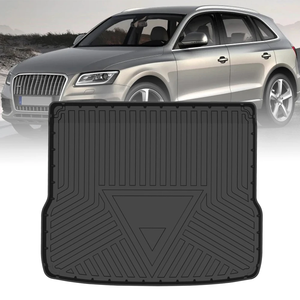 

Коврик для багажника автомобиля на заказ для Audi Q5 2009, 2010, 2011, 2012, 2013, 2014, 2016, 2017, TPE, автомобильные аксессуары, индивидуальный грузовой вкладыш
