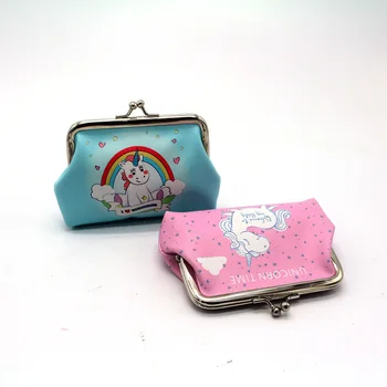 

Unicorn Coin Purses Girl Floral Mini Money Bag Korean Style Mini Key Pouch Gifts for Children Fashion Small Coin Pouch