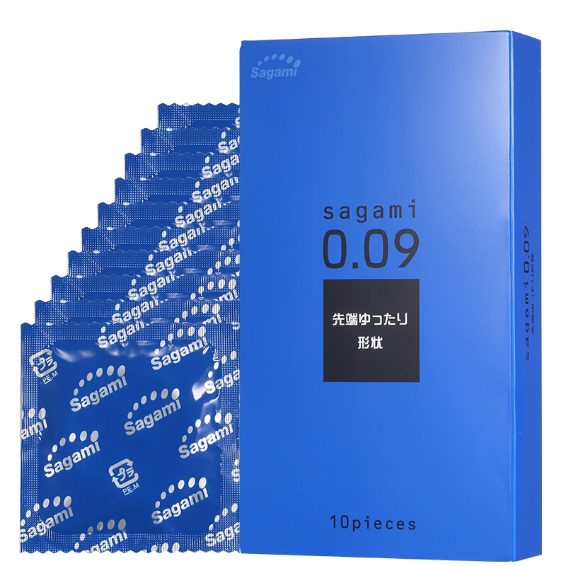 Оригинальный презерватив Sagami Super dot 0 09 мм интимные товары контрацепция секс пенис