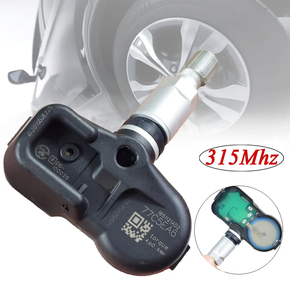 

For Lexus IS250 IS350 RX350 GS300 GS43 For Scion Tire Pressure Monitoring System TPMS 315Mhz Sensor 42607-33021 4260733021
