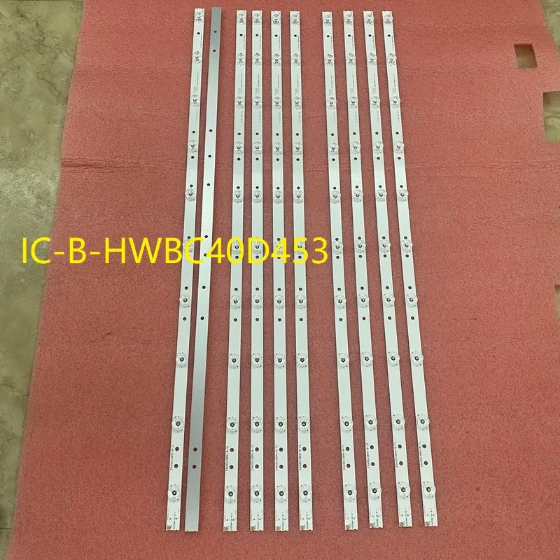 IC-B-HWBC40D453 부시용 LED 백라이트 스트립 40/233FDVD S4-Z5-V3-2 40/233F 40/233I B40A234TC V400HJ6-PE1 40F21B-FHD 40F22B-FHD