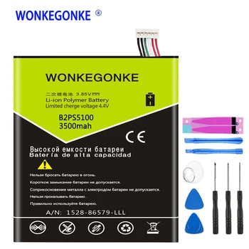 

WONKEGONKE B2PS5100 Battery for HTC One X9 X9U X9E E56ML Batteries Bateria