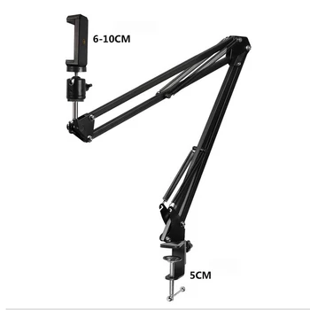 

Adjustable Camera tripod Table Stand Set Photography with Phone Clip Holder Ball Head for Nikon Canon for Iphone Xiaomi Huawei