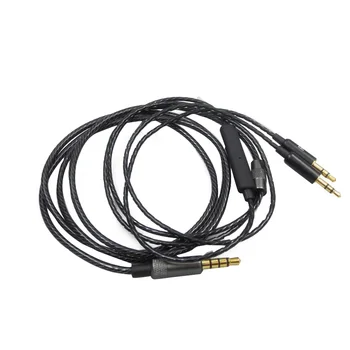 

Nylon 1.2M Accessories Wire Replacement Audio Cable 3.5mm To 2.5mm Durable Universal For Sol Republic Master Tracks HD Headphone