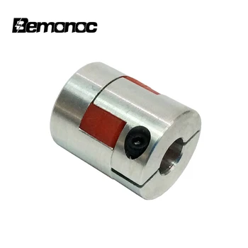 

Bemonoc CNC Plum-style Jaw Shaft Coupling D25 L30 Flexible Coupler Bore 5-10mm Flexible Coupling Shaft Coupler Motor Connector
