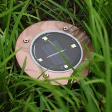 

New 4 Led Lamp For Outdoor Garden Luminaire Decor Power Bank Waterproof Christmas Decoration Terrace Stainless Steel Solar Light