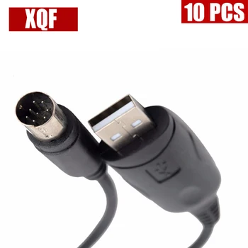 

XQF 10PCS USB Programming Cable CT-62 for Yaesu Radio FT-100D FT-817ND FT-897 FT-857D Radios