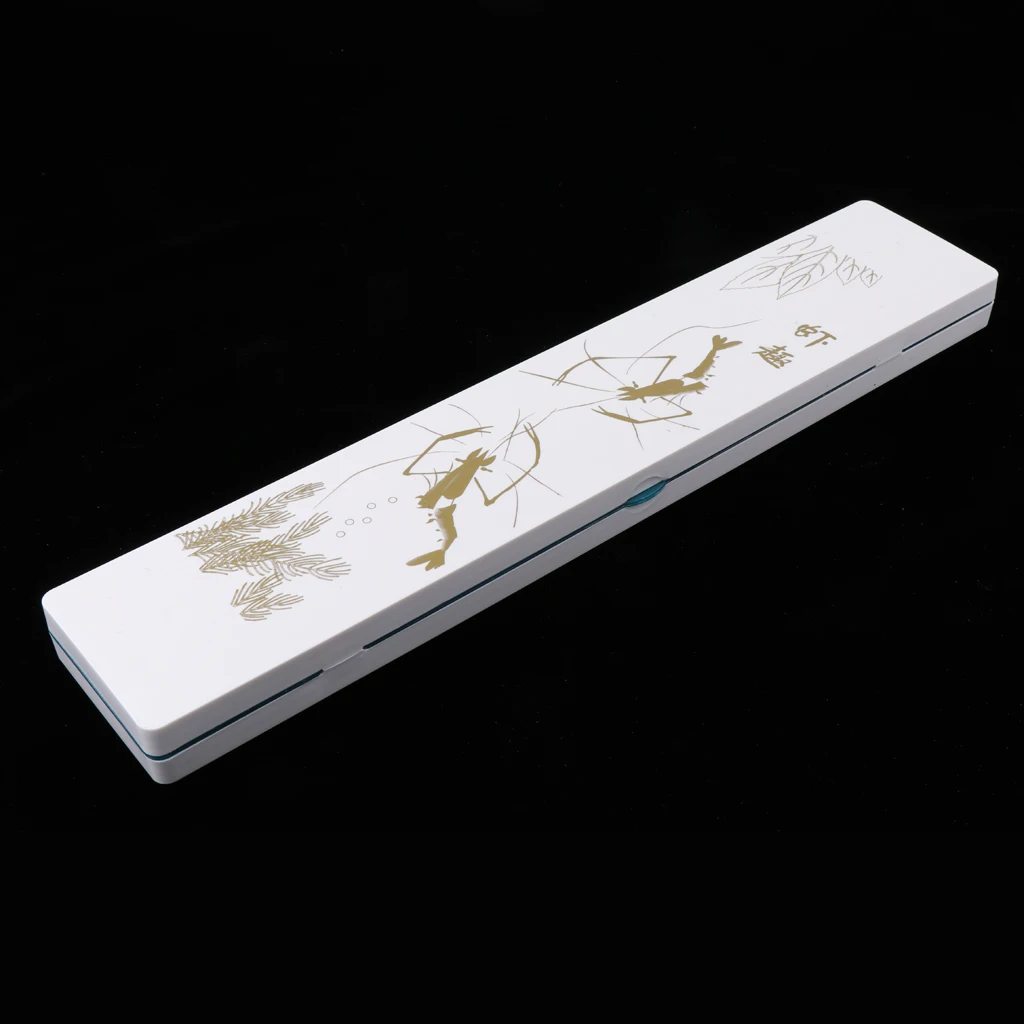 Shockproof Fishing Sub-Line Hooks Storage Case Fish Wire Tackle Gear Box with Beautiful Chinese Style Print