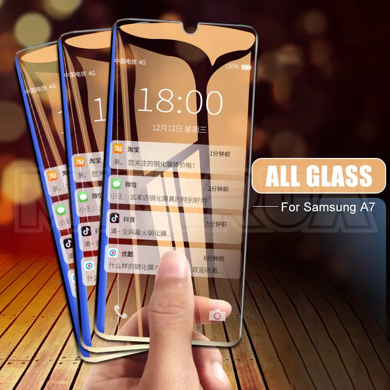 Защитное стекло закаленное для Samsung Galaxy A10 A20 A30 A40 A50 A60 A70 A80 A90 A20E A40S M20 M30 M40|Защитные