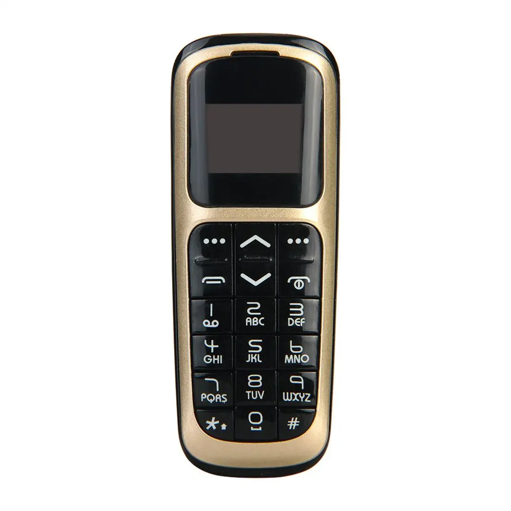 

Quad Band Dialer Mini Mobile Phone 0.66 Inch Single SIM Card FM Radio Cell Phone(Not Support Memory Card)