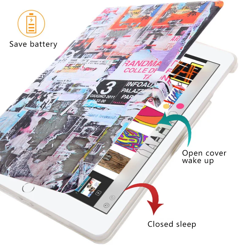 Милый мультяшный чехол для iPad Mini 3 2 1 из искусственной кожи Мягкая силиконовая
