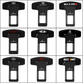 

2Pcs Car styling Safety Belt Buckles Truck Seat Safty Belt Alarm Canceler Stopper for KIA Ford Lexus cadillac BMW VW Audi Honda