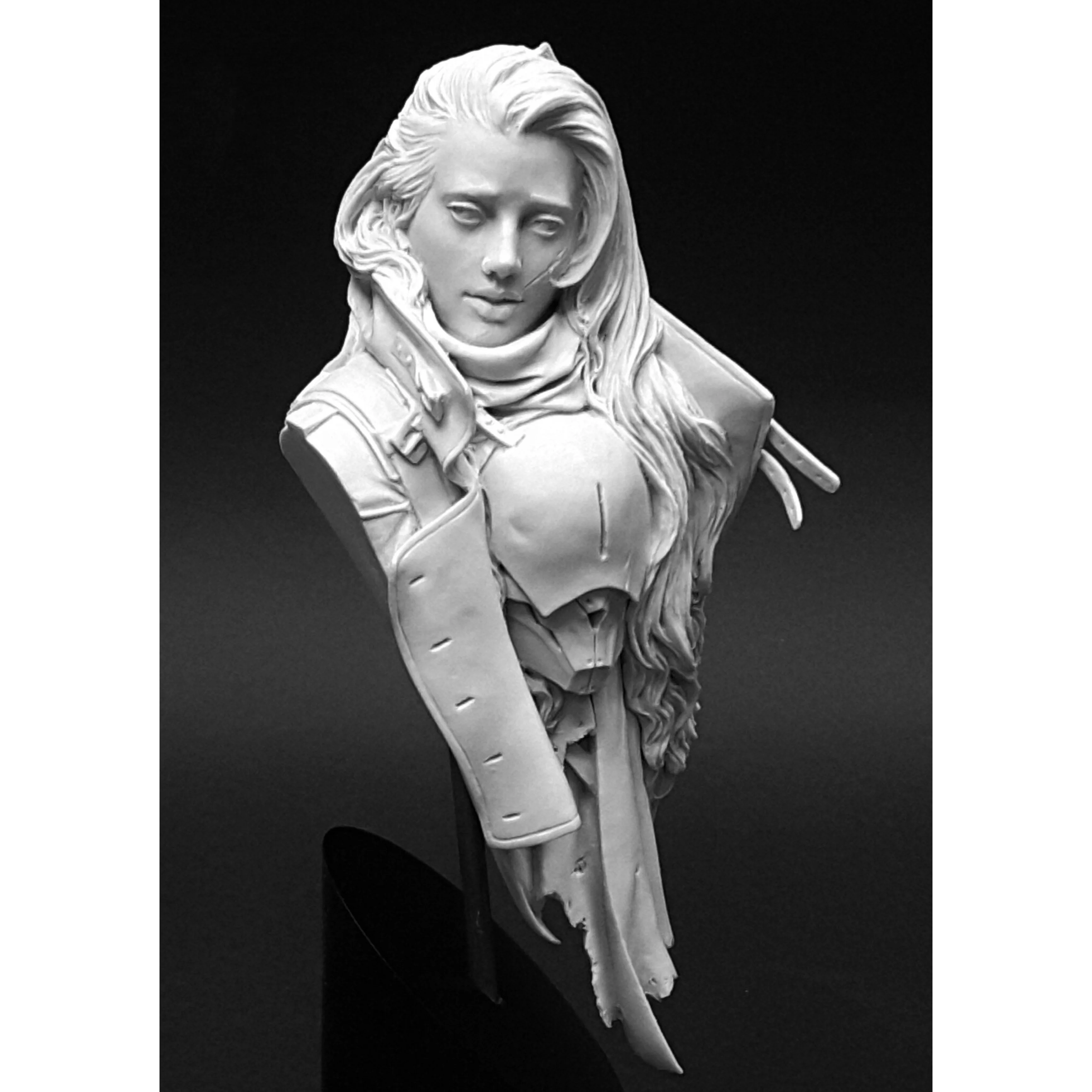 107mm Resin Model Bust Gk，female Role， Unassembled And Unpainted Kit