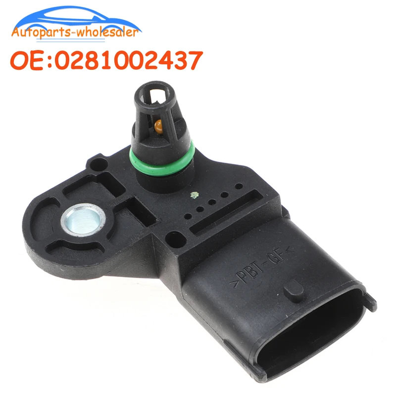 0281002437 Car Boost Map Sensor Per Alfa Romeo 147 156 159 166 Brera Gt Giulietta Mito Spider Ford Ranger Volvo S60 V70