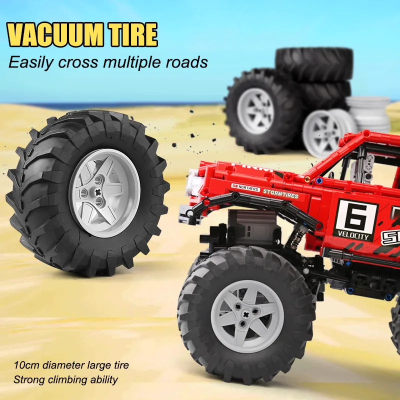 Najtaniej Technic samochody zabawkowe kompatybilne z Legoing MOC 26278 Monsters Truck Model samochodu terenowe samochodowe klocki budowlane dla dzieci prezenty świąteczne