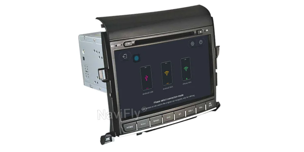 NaviFly 9inch Android 9.0 2Din Car DVD Radio For TOYOTA ALPHARD 2007-2013 GPS navigation Multimedia Player Support BT