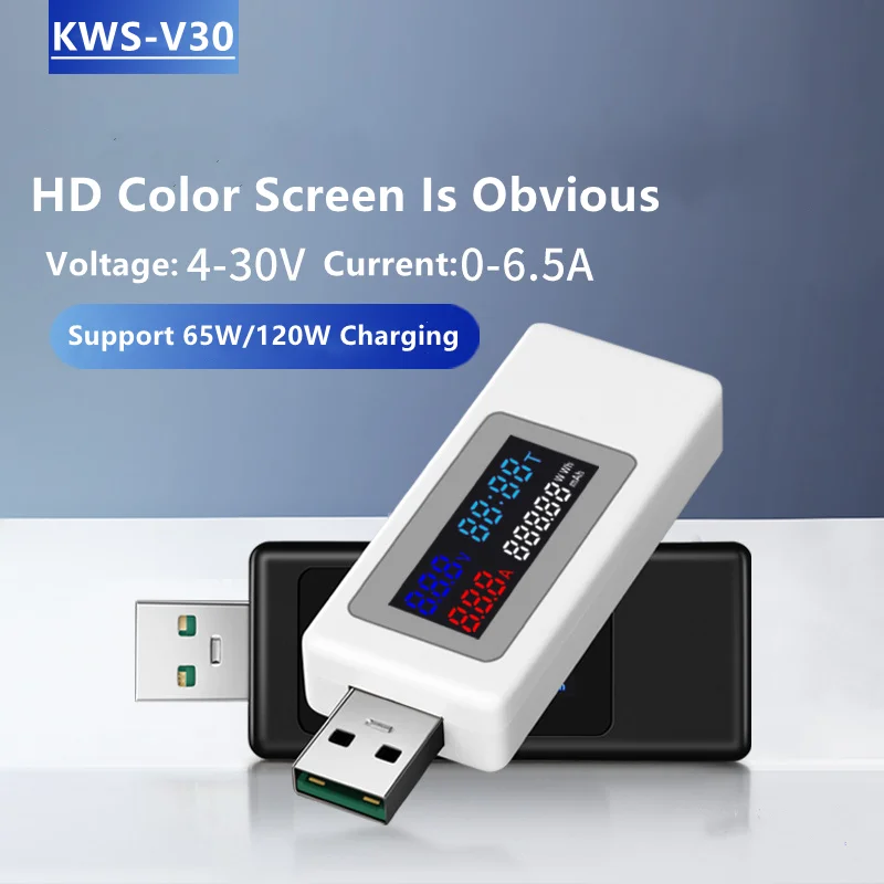 USB-измеритель мощности тестер детектор емкости зарядного устройства и тока