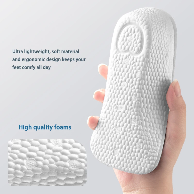 Unisex Invisible Half Height Increase Insole Foam Arch Support for Flat Foot Elevator Heel Lift Inserts Pad 1.5 2.5 3.5 CM