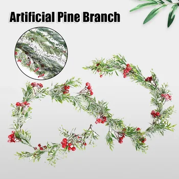 

Christmas Artificial Pine Branches for Decorating Holiday Winter Indoor Outdoor Decor JS23
