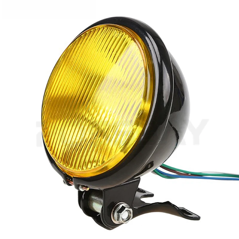 Фара POSSBAY 5 ''для мотоцикла в стиле ретро фара для CG125 GN125 Harley Suzuki Honda cb400 BWM Beam Bulb