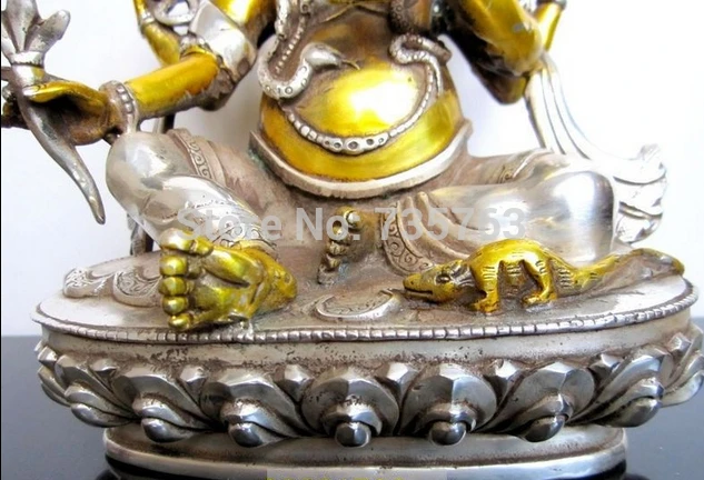 Xiuli 00817 тибетская Буддийская бронза GANESHA INDISCHER GOTT статуя Будды