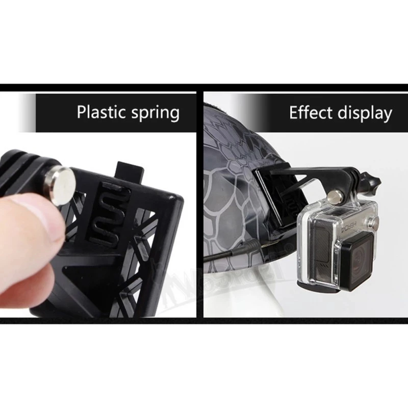 Tactical Helmet Fixed Mount Helmet Chin Bracket Camera Bike Handlebar Holder for GoPro ShotHunting Rifle Camera Mount