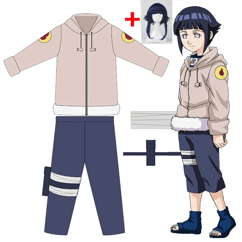 Ninja Hyuga Hinata Costume Anime Ninja Cosplay Adult Women Men Uniform  Accessories Outfit Halloween Carnival Costume Cosplay Wig - Cosplay  Costumes - AliExpress