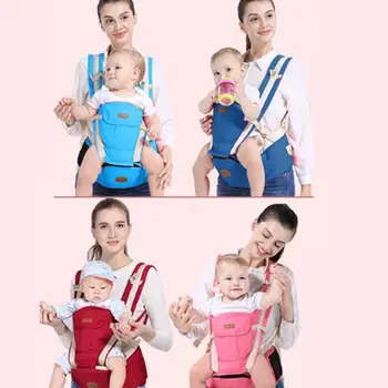 

Ergonomic Baby Carrier Infant Hip seat Carrier Kangaroo Sling Front Facing Backpacks for Baby Travel Activity Gear