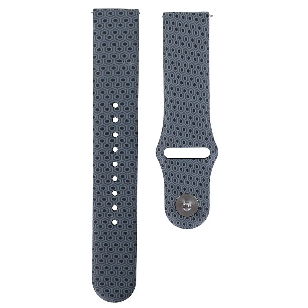 Dark gray 20 мм Wirstband для samsung gear Sport/Active/gear S2 классический умный Браслет Amazfit Bip/POLAR ignite huawei Watch 2 ремешок для мужчин - Цвет ремешка: Dark gray