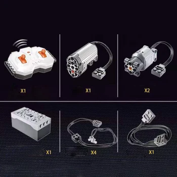 

Lithium Battery Box Motor Power Module Set for GT-R RC Car 23010 Creative series Moc Technic Speed Racing Sport Car Set