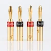 8pcs BA1450 Preffair hifi audio Gold Plated Speaker Banana plug hi-end Banana Adapter connector for DIY speaker cable ► Photo 1/6