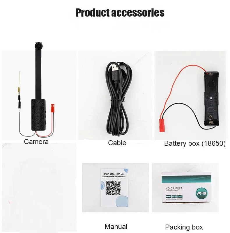 HD Mini Camera Mini Wireless DIY Portable WiFi IP Night vision Remote View P2P Micro webcam 1080P Digital Mini Camcorder 128G