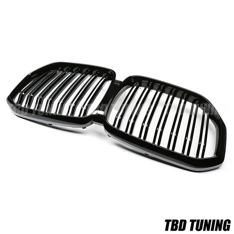 Двойные рейки Передняя решетка для BMW X5 G05 глянцевый черный и три цвета X5 G05 передняя решетка