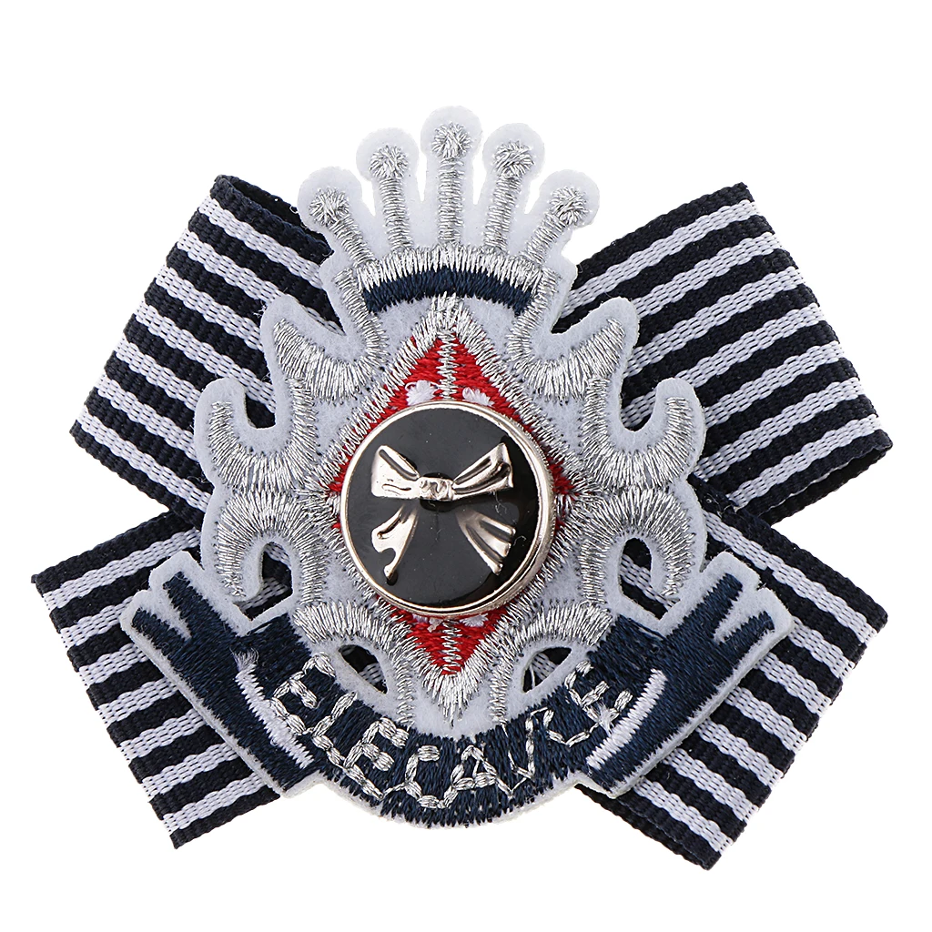 Unisex Vintage Brooches Pins British Navy Wind Badges Clothing Accessories