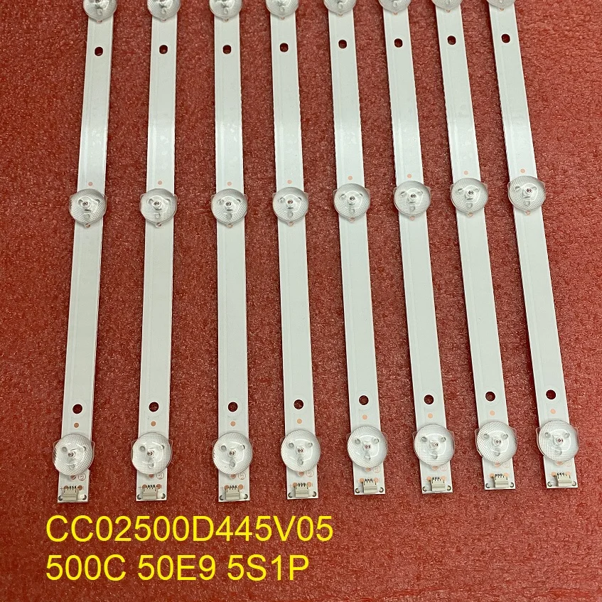 80 шт./лот светодиодная лента для TH-LD50WE9 XYD50BA01 LE-8815A LE-8822A 50A6 LE50U51A LD-50FHD CC02500D445V05 500C 50E9