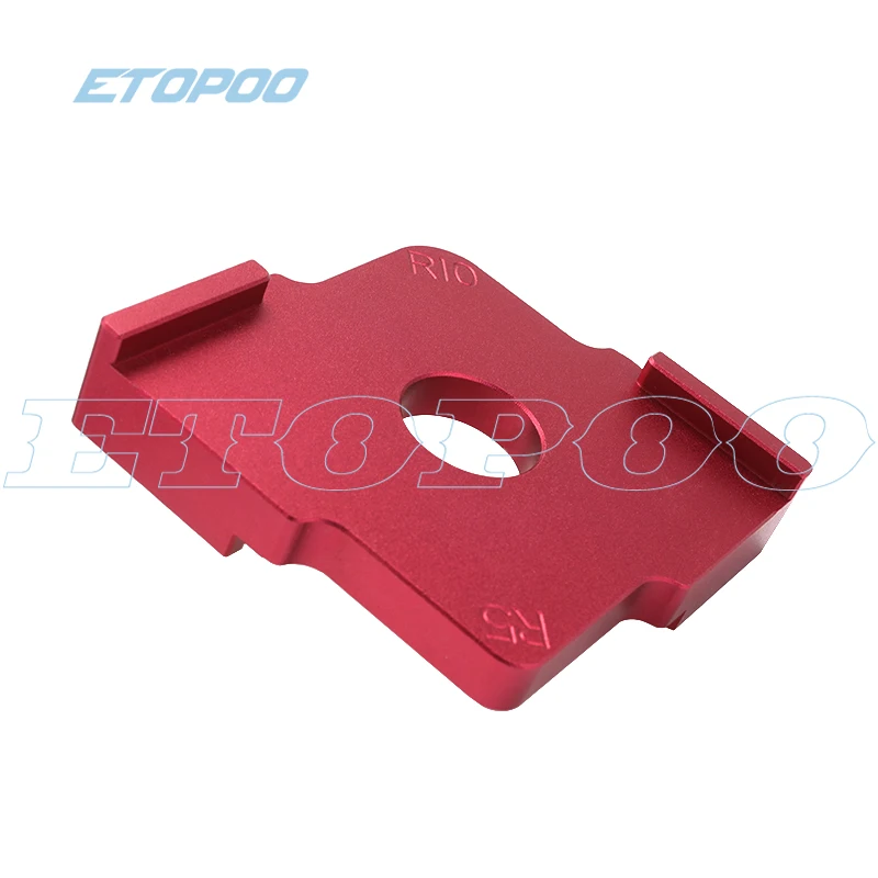 Деревообрабатывающий фрезерный радиус джиг маршрутизатор Шаблоны алюминиевого