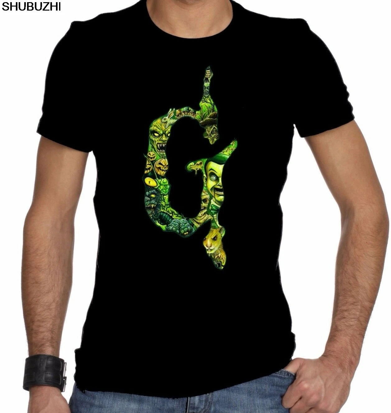 

Goosebumps Logo T-Shirt Unisex Adult Horror Scary R.L. Stine Halloween Sizes New Printed T Shirt cotton Fashion Brand Top Tee