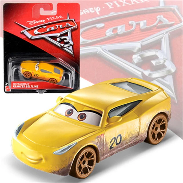 New Cars 3 Bus Fritter Yellow Car Thunder Hollow Car Crash Car Alloy Metal  Diecast Car Toy For Boy