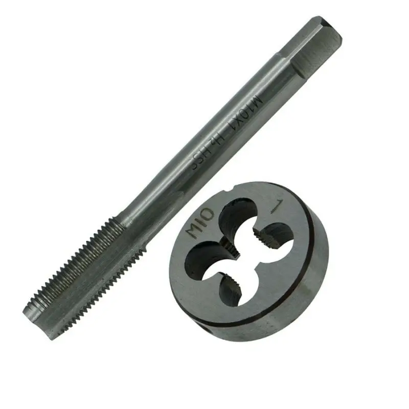 

Metric Right Hands Threads Tap Die Kit Metalwork Tool M10X1.Mm High Speed Steel