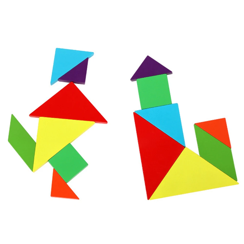 Магнитная 3D Головоломка Tangram игра Монтессори ранняя развивающая игрушка Рисование настольные игры игрушка подарок для детей мозговая игрушка