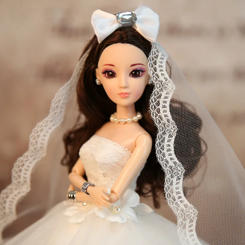 Doll Set Gift Box Wedding Simulation Girl Toys Children Toy | Игрушки и хобби