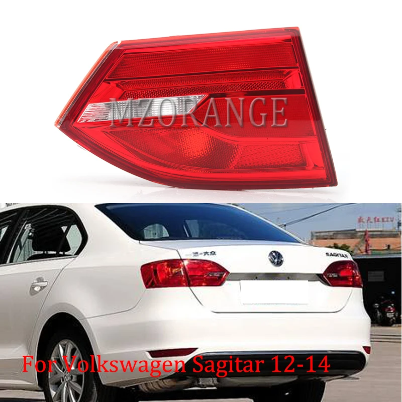 

MZORANGE Rear Light Tail Light Assembly Brake Taillight rear headlight headlamp For Sagitar 2012 2013 2014