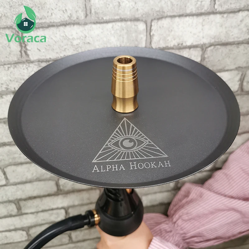 Metal Round Hookah Bowl Ash Trays Coal Tray Holder Shisha Charcoal