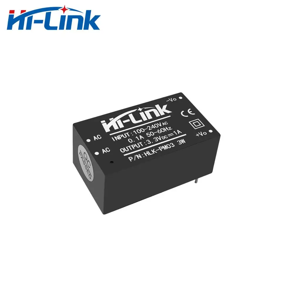 2шт * Бесплатная доставка HiLink 3 Вт В/5 В/9 В/12 В/15 В/24 В выход мини AC DC переключатель питания