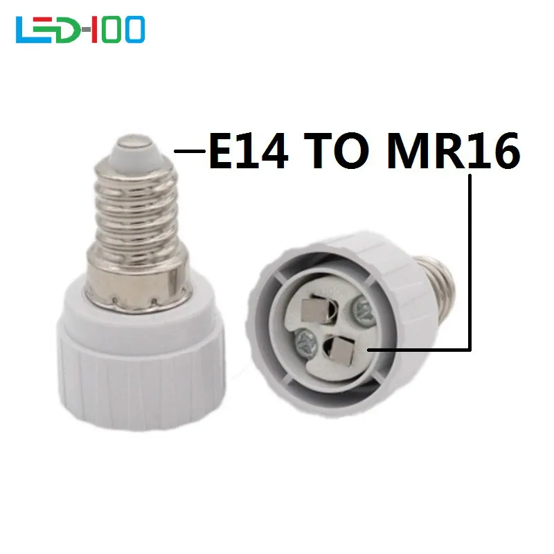 

NEW bulb adapter E14 to MR16 Base LED Light Lamp Bulbs Adapter Converter mr16 adapter e14