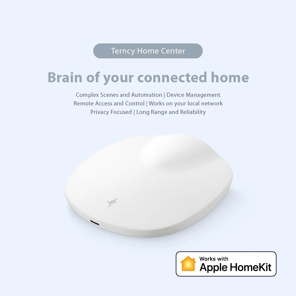 Terncy Home Center-Поддержка Apple Homekit Google и Amazon Alexa | Безопасность защита